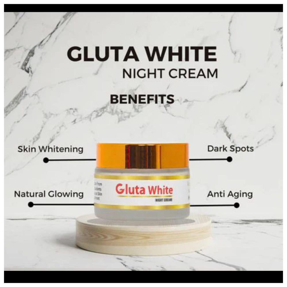 Gluta White Extreme Strong Lightening & Anti-Aging Night Cream (50 ml)