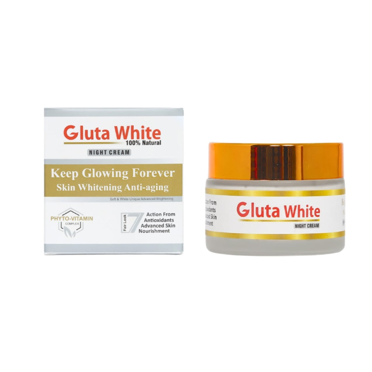 Gluta White Extreme Strong Lightening & Anti-Aging Night Cream (50 ml)