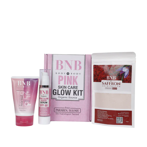 BNB Pink Glow Facial Kit