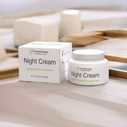 The Health Healer Night Cream ( White, Bright, Clear Skin )