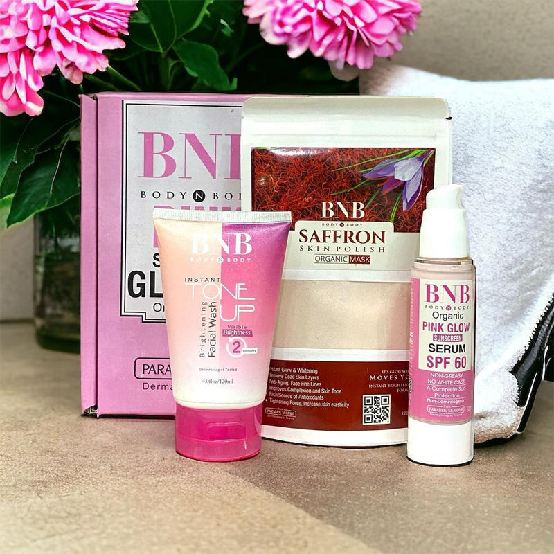 BNB Pink Glow Facial Kit